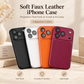 📢📢50% OFF !! ⏰ New iPhone 18-Inspired Colors! Luxe Soft Faux Leather Case 💎 | Premium Touch ✨ | Trending Now 🔥 | Limited Stock ⏰
