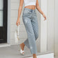 ✨50% OFF✨Straight Leg Jeans With Rhinestones
