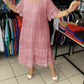 🔥50% OFF🔥 Solid Color Short Sleeve Lace Dress