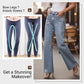 ✨50% OFF✨Straight Leg Jeans With Rhinestones