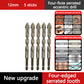 ⏳Time-Limited Special⏰4-Flute Eccentric Drill Bit Kit – Titanium-coated & multi-material ✨