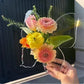 🦋 Transparent Butterfly Vase – crystal-clear plastic with a stable base. Perfect for flowers, table decor and gifting! ✨💐
