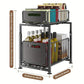 🔄💪 50% OFF! 📦2-Tier Pull-Out Shelf – Double storage, easy reach.