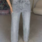 ✨50% OFF✨Straight Leg Jeans With Rhinestones