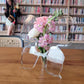 🦋 Transparent Butterfly Vase – crystal-clear plastic with a stable base. Perfect for flowers, table decor and gifting! ✨💐