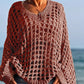 🌸New Arrival🌸Women’s Casual Solid Color Crochet Knit Top