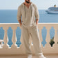 👕 60% OFF! 👖Men's Hooded Casual Loose Top & Pants 2-Piece Set🍂