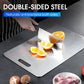 🔪🔥 50% OFF! Stainless Steel Household Thickened Anti-Mould Cutting Board – Heavy-Duty 304 Steel, Double-Sided Use, No Cracks No Bacteria ✨