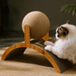 🐱🌾Natural Sisal Cat Scratching Ball with Cardboard Scratch Pad🕳️