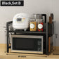 🎉 2026 Sale — Over 33,700 Sold!🍳 Expandable Microwave Rack Adjustable Kitchen Storage Shelf With Hooks ✨
