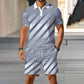 👕 LIMITED-TIME 50% OFF! ✨ Men's Summer Breathable Shirt & Shorts Set