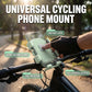 📢📢40% OFF !! ⏰ Universal Cycling Phone Mount‑1-Second Instant Lock Bike Phone Holder, 360° Rotation Shockproof Bracket for Bicycle & Motorcycle