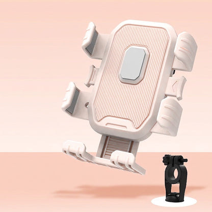 📢📢40% OFF !! ⏰ Universal Cycling Phone Mount‑1-Second Instant Lock Bike Phone Holder, 360° Rotation Shockproof Bracket for Bicycle & Motorcycle