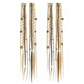 💇‍♀️ LIMITED-TIME 50% OFF! ✨ Maillard Style Pre-Braided Hair Extensions – Bohemian Braids, Metallic Accents, Festival Ready 🌸