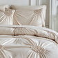 🛏️ 50% OFF!☁️Elegant Pinch Pleat Duvet Cover Set