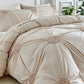 🛏️ 50% OFF!☁️Elegant Pinch Pleat Duvet Cover Set
