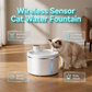 🥳 2026 HOT SALE 20% OFF! 🐱 Cordless Automatic Cat Water Fountain – Wireless Motion Sensor, 2.5L Capacity & Place It Anywhere 💧✨