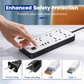 📢📢50% OFF !!⏰Multi-Outlet Power Strip with Extension Cord