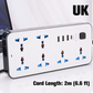📢📢50% OFF !!⏰Multi-Outlet Power Strip with Extension Cord
