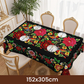 📢📢50% OFF !!⏰Mexican Floral Tablecloth with Scalloped Edge