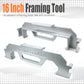 🎉 2026 Sale — Over 66,000 Sold! 📐 Framing stud layout? Nail it every time — no more measuring twice and still getting it wrong. This aluminum alloy tool locks in 16-inch centers, keeps everything square, and speeds up the whole job. 🔧
