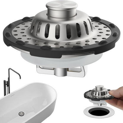 📢📢50% OFF !!⏰Stainless Steel Kitchen Sink Strainer