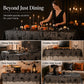 Spooky Halloween Patterns Tablecloth and Placemats Set