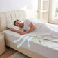 🛏️ 50% Off! 🌿 Waterproof Bamboo Fiber Mattress Protector – Breathable, Anti-Mite TPU – 360° Fitted Sheet for Peaceful Nights 💤