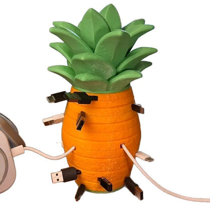 📢📢50% OFF !!⏰Creative Pineapple Desk Cable Organizer