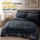 ⏳Limited-time 50% off⏰Modern King Crown 3-Piece Bedding Set🛌