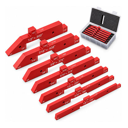 📏 LIMITED-TIME 50% OFF! ✨ Aluminum Alloy Woodworking Setup Blocks – Precise, Durable, Multi-use 🔨