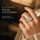 💍 LIMITED-TIME 50% OFF! Plated Cubic Zirconia Engagement Ring, Marquise Cut Fashion Jewelry
