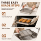 🍪 LIMITED‑TIME 50% OFF! 🍳 Multi-Purpose Oven Essential — Bake, Roast & Cool in One Set 🔥