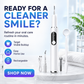 📢📢40% OFF !! ⏰Portable Ultrasonic Teeth Cleaner and Tartar Remover Set