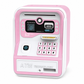 📢📢40% OFF !! ⏰Kids Electronic ATM Piggy Bank Toy with Password Lock Simulated Fingerprint Sensor Card Insertion and Auto Scroll Money Saving Box