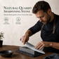 🎉Save 40%! 🔪 Natural Whetstone 3000 Grit – Green slurry & single-sided for knives ✨