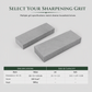 🎉Save 40%! 🔪 Natural Whetstone 3000 Grit – Green slurry & single-sided for knives ✨