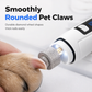 Electric Pet Nail Grinder with Dual LED Lights Grooming Trimmer for Dogs and Cats