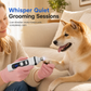 Electric Pet Nail Grinder with Dual LED Lights Grooming Trimmer for Dogs and Cats