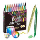 🎨Vibrant Colors Metallic Marker Pens Set | Shiny Metallic Art Markers for Crafts & DIY