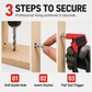 🛠️Manual Rivet Nut Gun and Petal Nut Tightening Tool for M3-M8 Hollow Wall Anchors🔩