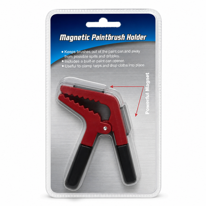 ⏳Time-Limited Special⏰Double Sided Magnetic Paint Brush Clip with Universal Clamping Holder Plastic Paintbrush Tool
