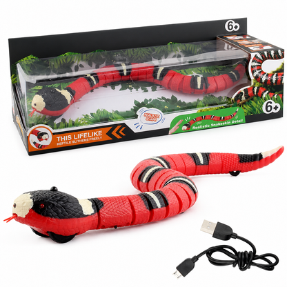 🔥 50% OFF | Smart Obstacle-Avoiding Snake Toy 🐍