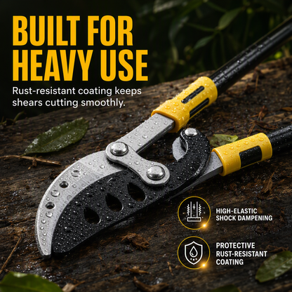 📢📢40% OFF !! ⏰Heavy Duty Garden Loppers for Thick Branches Labor Saving Fruit Tree Pruning Shears
