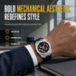 ⌚Men's Sport Quartz Watch with Mechanical Style Luminous Hands Date Calendar and Water Resistance