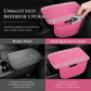 Universal Bling Rhinestone Car Armrest Box Cushion Pad Cover Protector